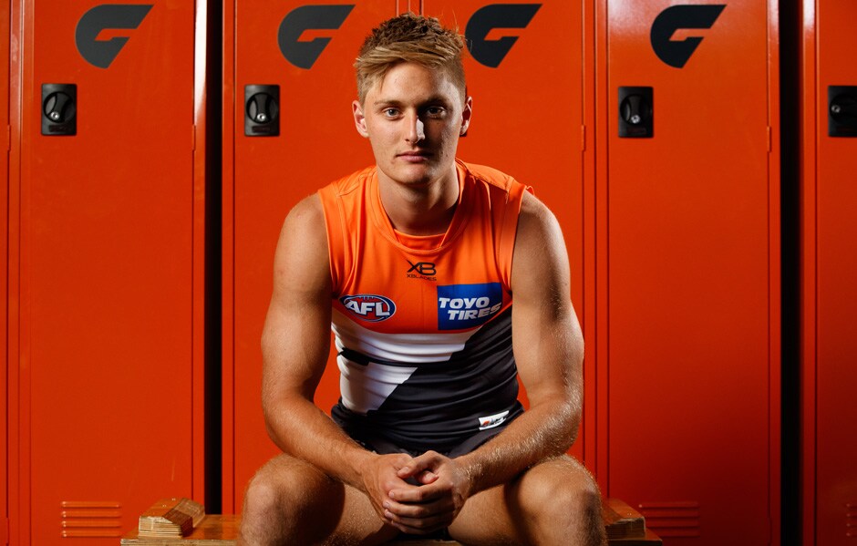 Jackson Hately Jackson Hately wishes he could dance, and says the best gift he has ever received is a handball receive. - AFL,GWS Giants,Jackson Hately
